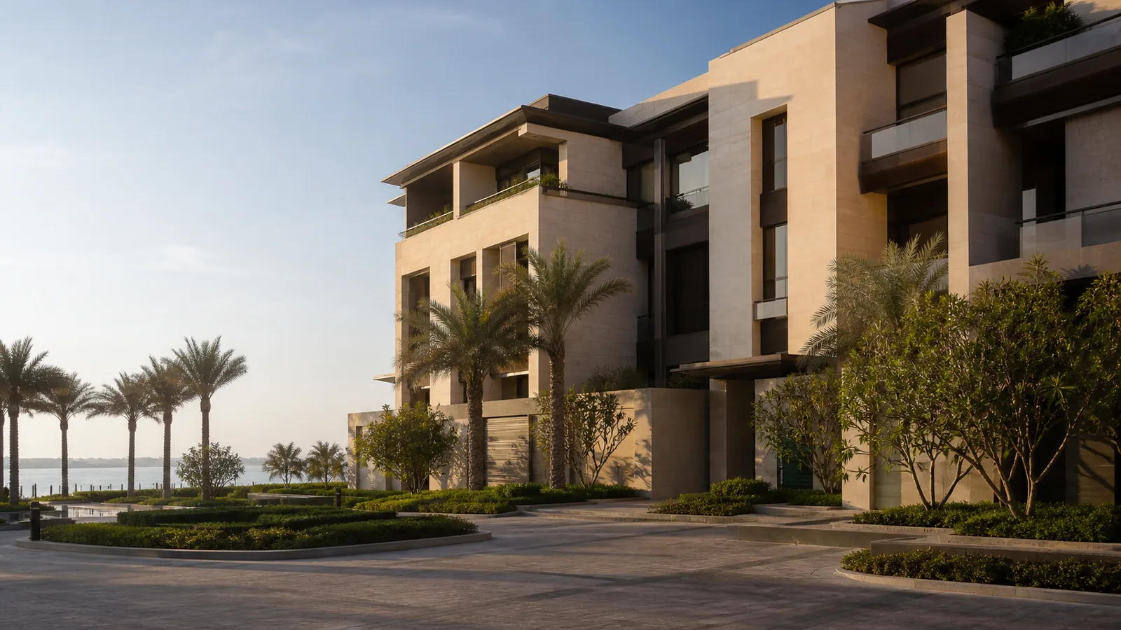 Nūr Residences contemporary Dubai waterfront architecture